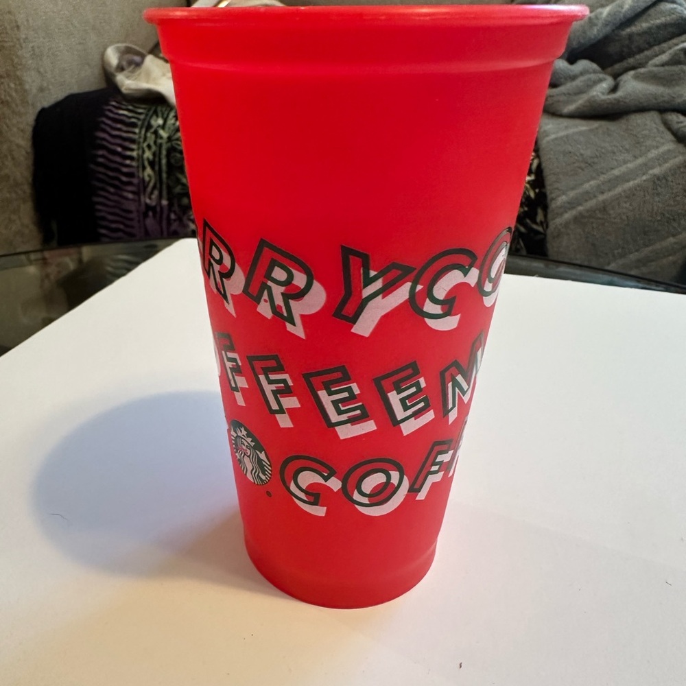 Red Starbucks limited edition Cup